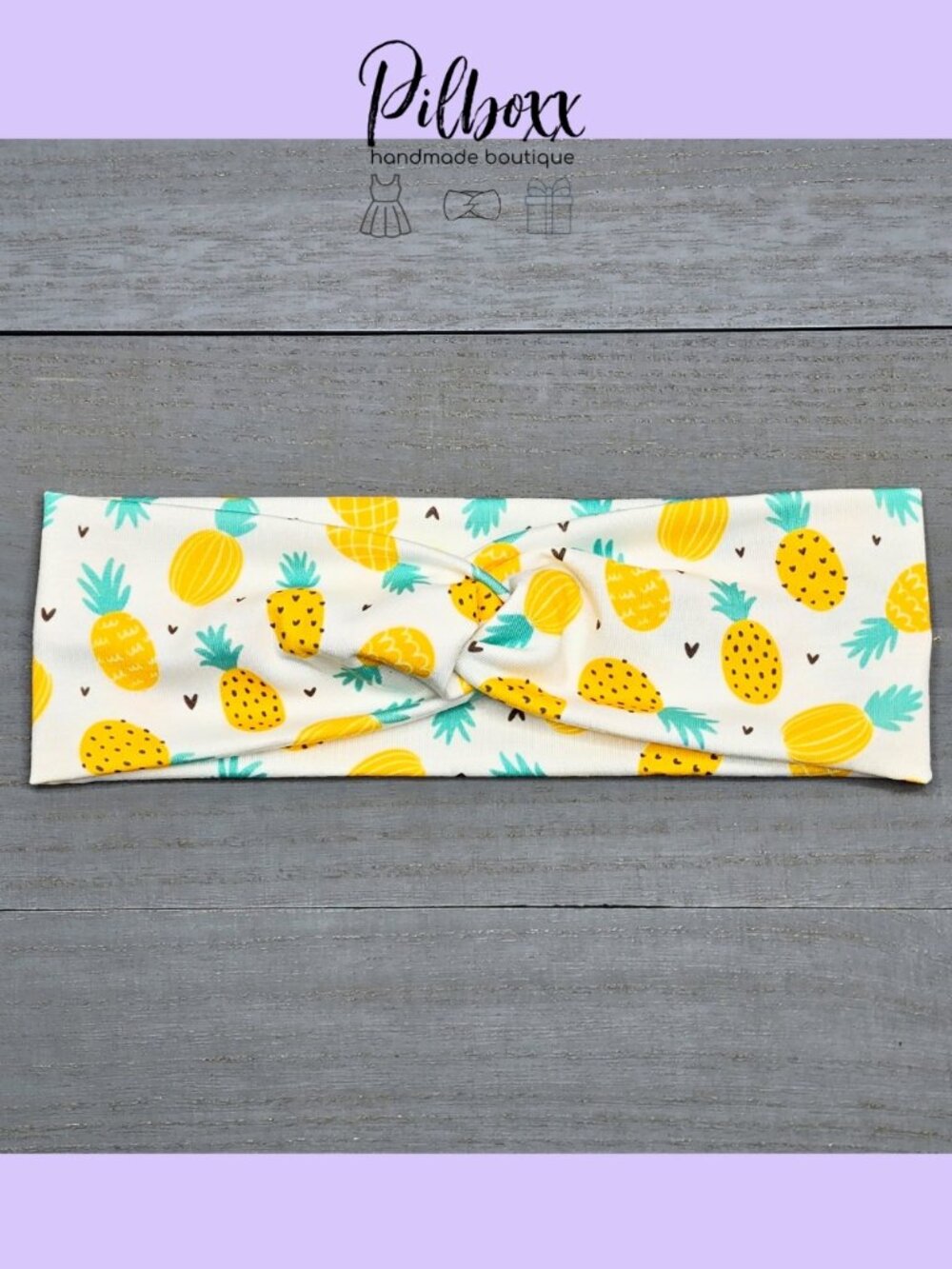 Stretchy Pineapple Headband